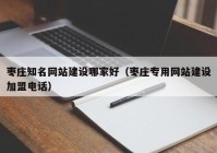 枣庄知名网站建设哪家好（枣庄专用网站建设加盟电话）